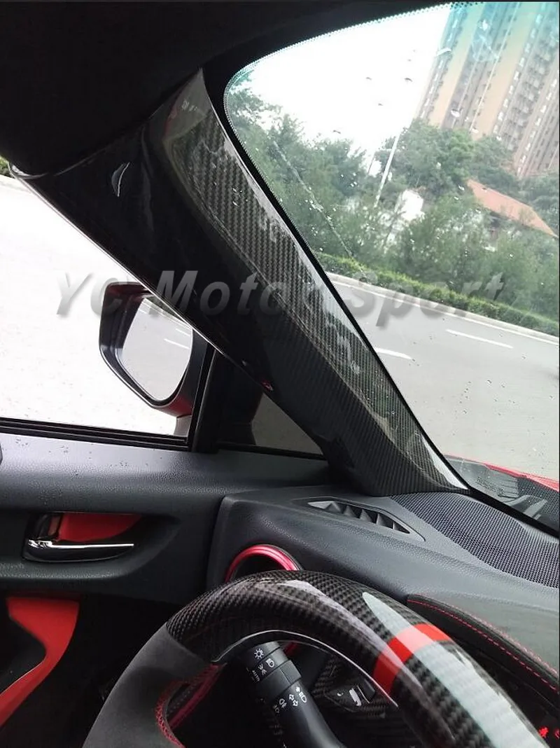 GT86 FT86 ZN6 FRS BRZ ZC6 A Pillar Cover DCF (18)