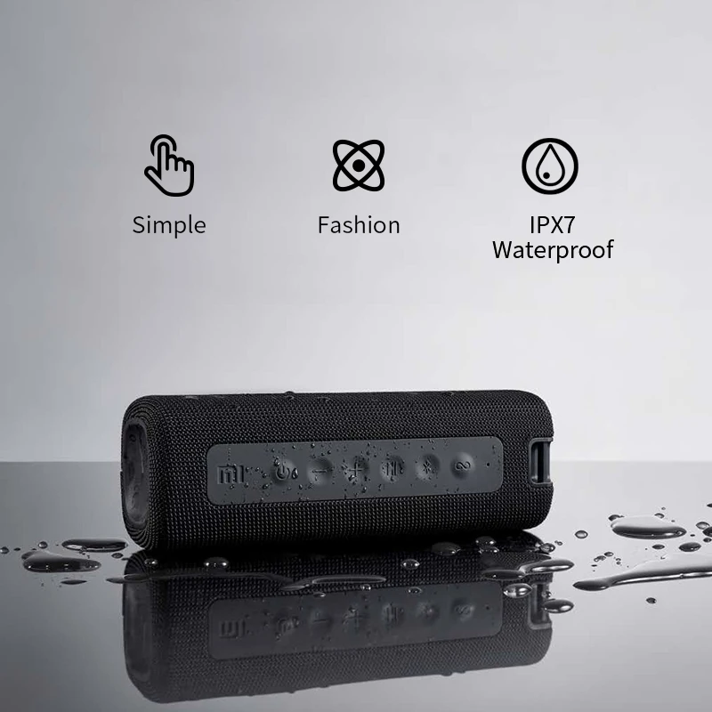 Xiaomi Mi Portable Bluetooth Speaker 16W True Wireless Stereo Long Play Time High Quality Sound IPX7 Waterproof Outdoor Speaker