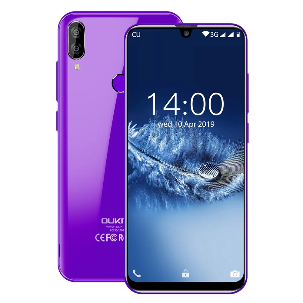 OUKITEL C16 смартфон 2G ram 16G rom четырехъядерный мобильный телефон 5,71 дюймов 2600mAh двойная камера разблокировка Android 9,0 мобильный телефон