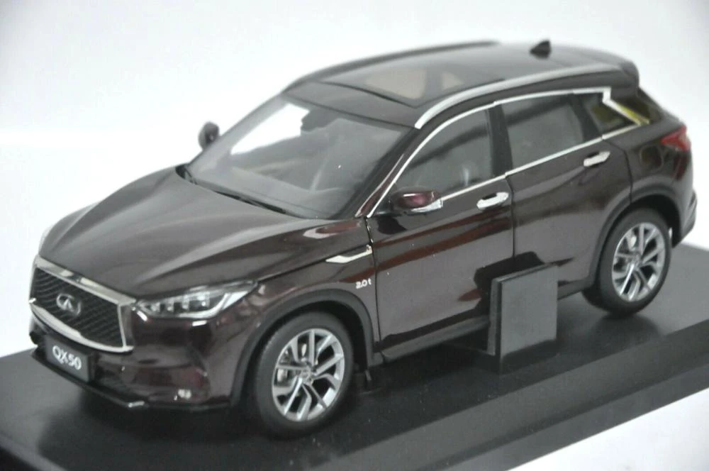 1 18 Diecast Model For Nissan Infiniti Qx50 18 Red Brown Suv Alloy Toy Car Miniature Collection Gifts Hot Selling Qx Ex25 Railed Motor Cars Bicycles Aliexpress
