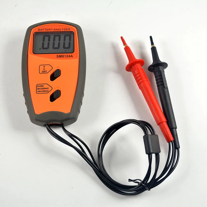 lítio-íon níquel-hidróxido bateria interna resistência tester voltímetro