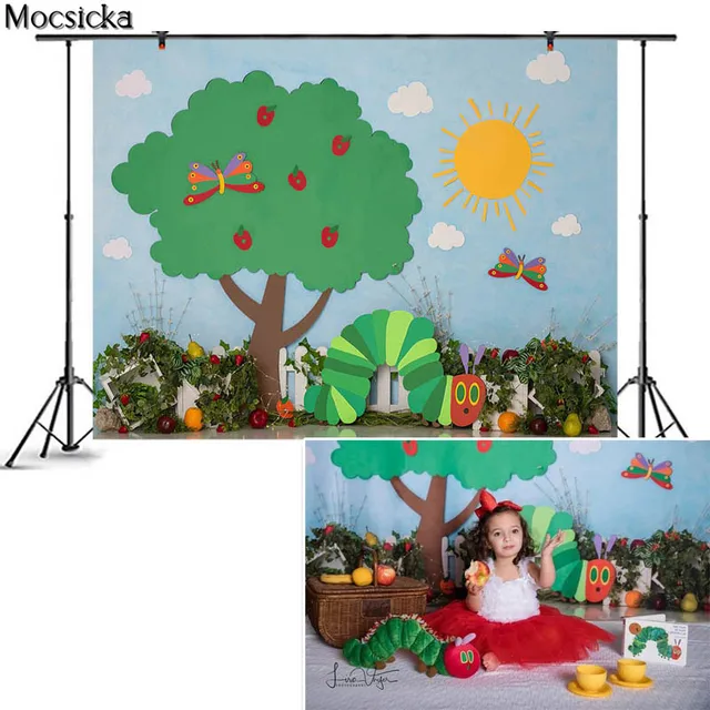 Birthday Photography Backdrop 1st Baby Shower Cake Smash Photo Background Children Newborn Interiors Decor Prop Studio Photocall QQ-1978