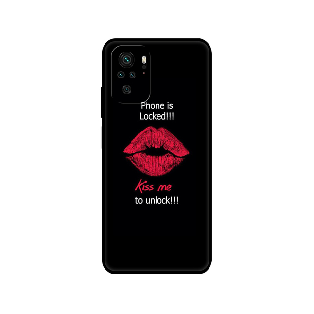 Xiaomi Redmi Note 10 Case 4G 5G Back cover For Redmi Note 10 Pro Phone Cover on Redmi Note 10S bumper silicon black tpu case