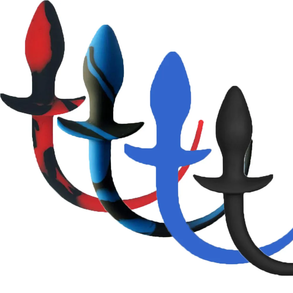 Hot Sale Butt Plug Long Tail Silicon Anal Toys Plugs Adult Games Sex For Men | Красота и здоровье