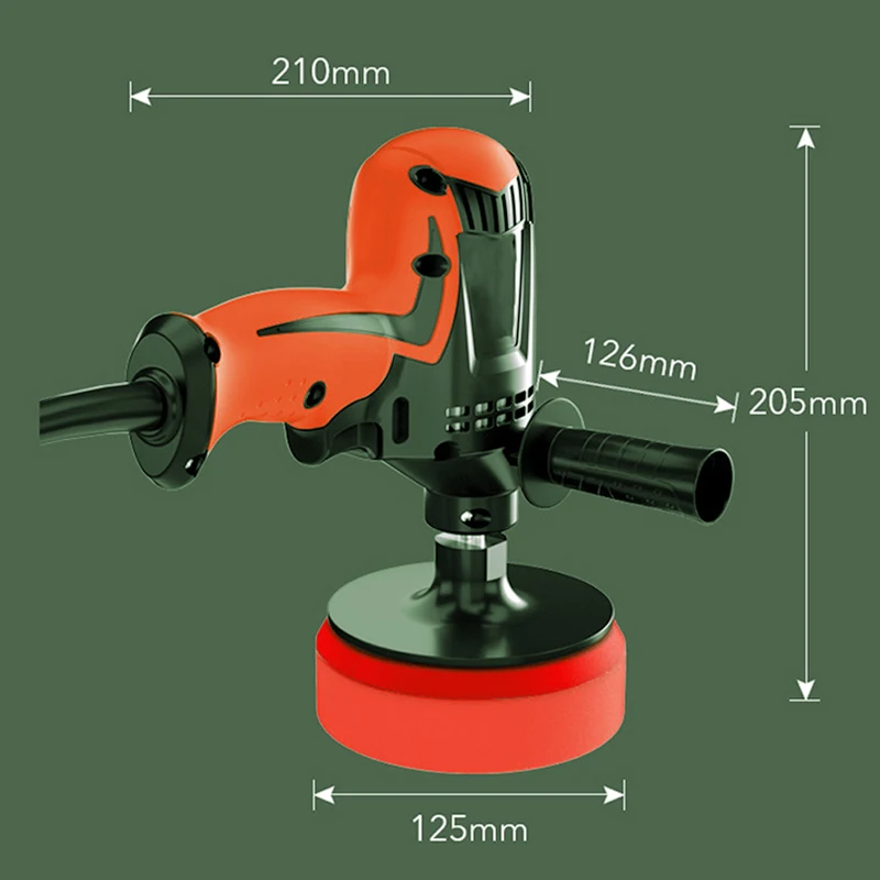 

220V 800W Grinder Vertical Car Polishing Machine Automatic Waxing Polisher Tool for home and production