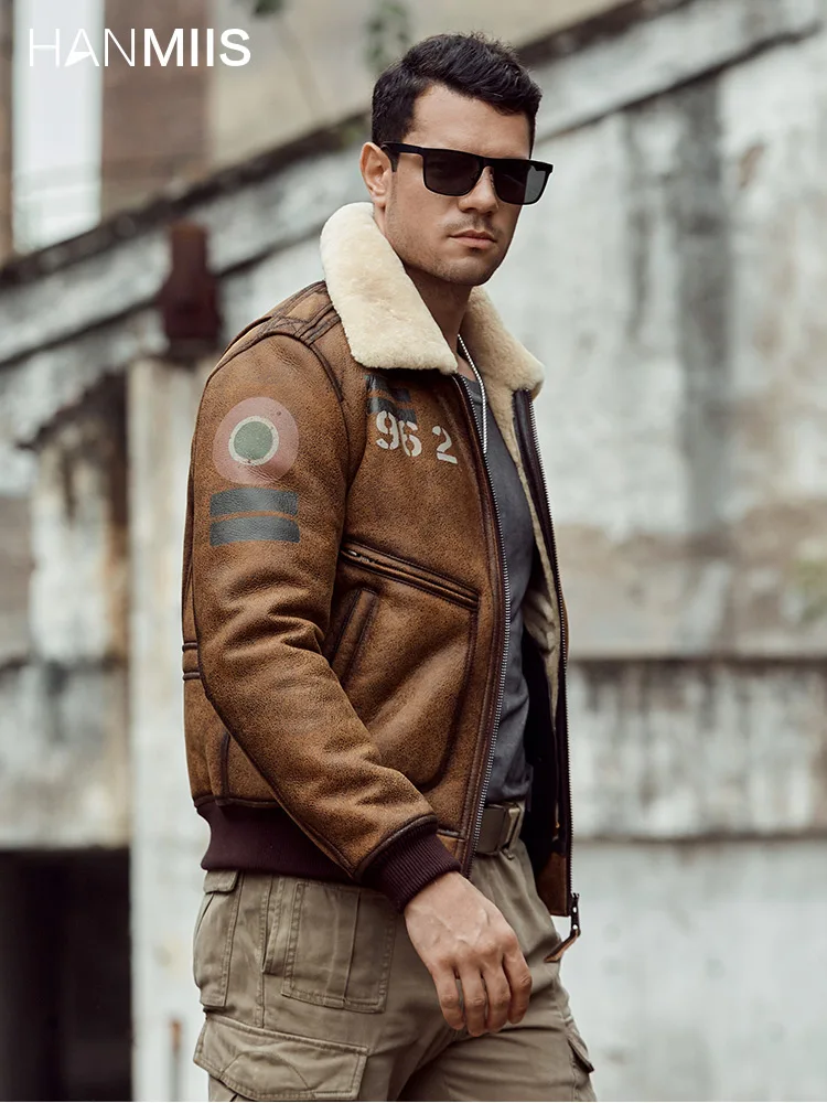 Leather Fur,jackets,bomber jacket,men 