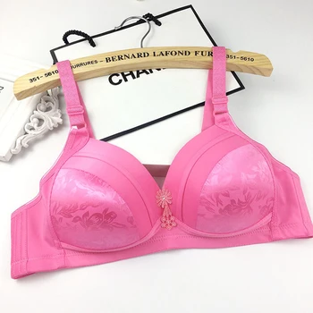 

Solid Color Bras for Women's Bralette Underwear Sexy Lingerie Push Up Bras C Cup Brassiere Adjusts Girl Female Underwear