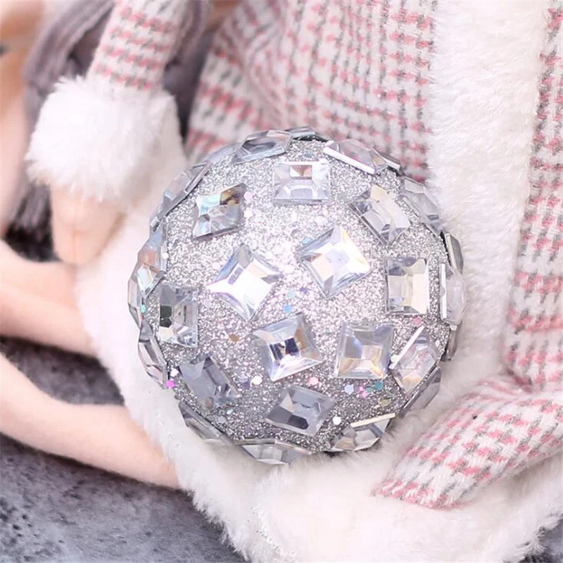 New 7cm 8cm Merry Christmas Tree Ball Decorations Xmas Party Wedding Hanging Ornament Christmas Decoration for Home Navidad