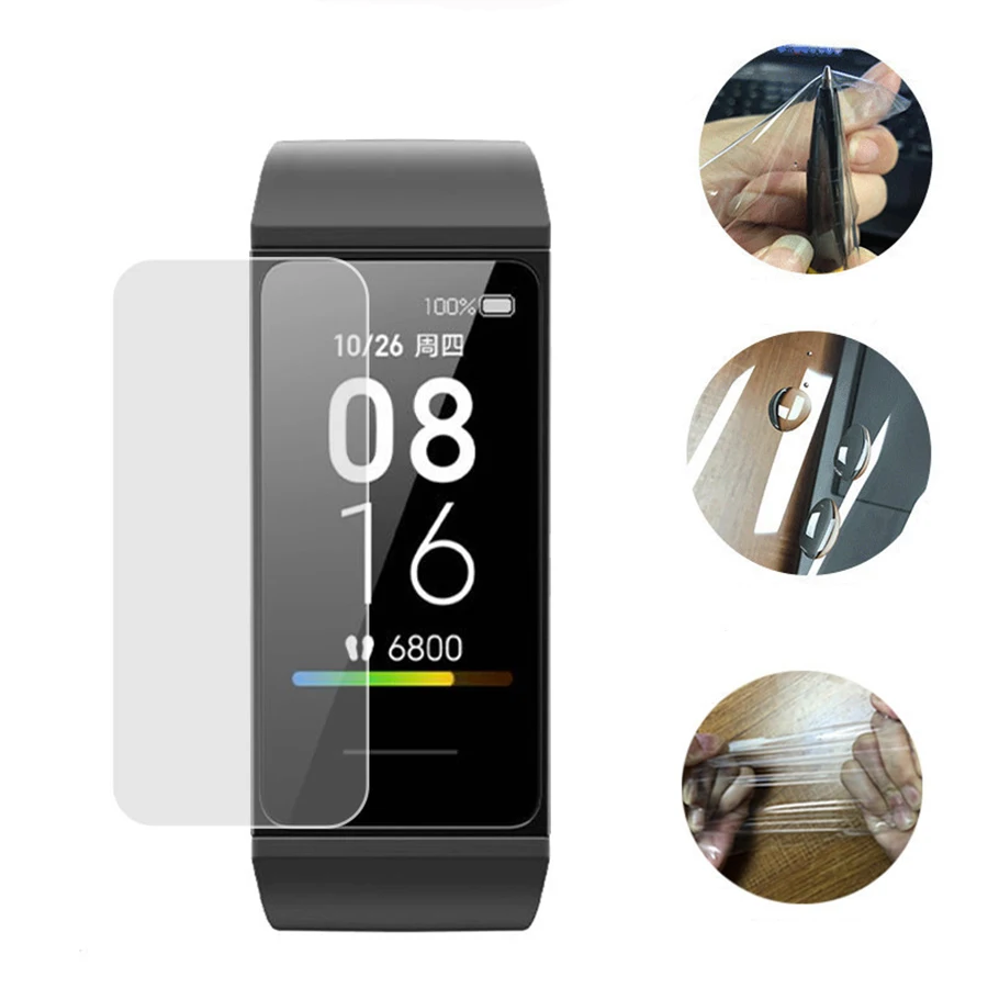 Защитная пленка для экрана Redmi из мягкого ТПУ HD защитная Xiaomi Band смарт браслет