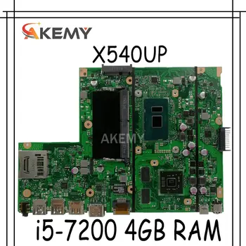 شراءAkemy X540UP اللوحة المحمول X540UP X540U A540U R504U Mainboard I5-7200 4GB RAM X540UP