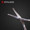 STALEKS SBC-10-4 Premium Stainless Steel Round Angle Safety Makeup Scissors Nose Hair Scissors Trimming Nose Beard Sideburns 3