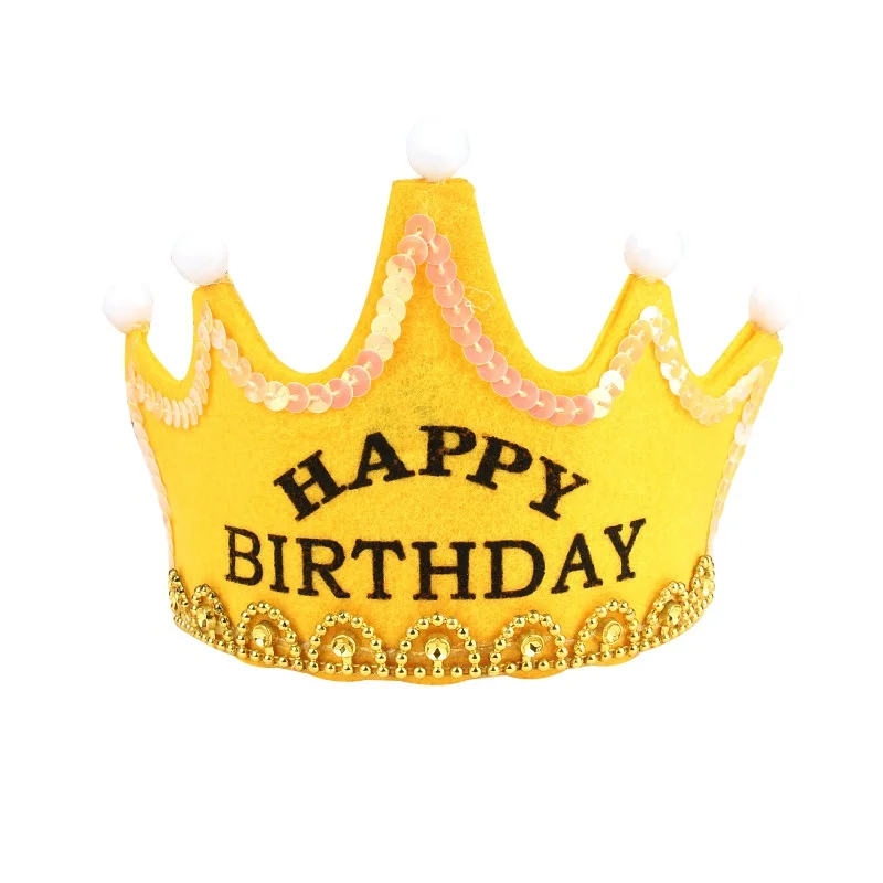 Детские День рождения светодиодная корона шляпа игрушки King принцессы вечерние фон с изображением торта для игрушка вечерние украшения/