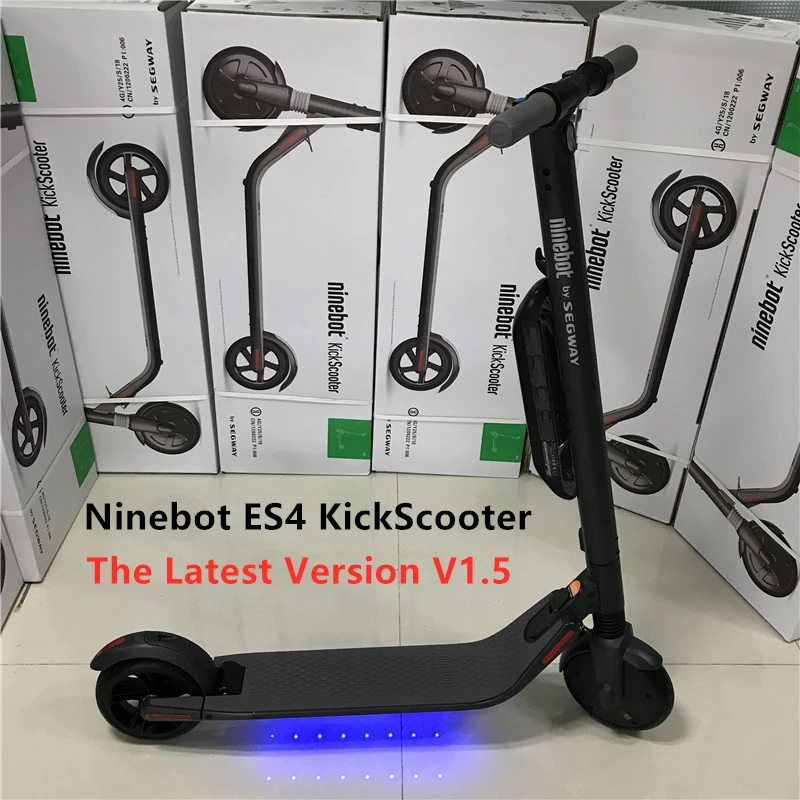 

Original Ninebot ES4 KickScooter The Newest V1.5 Smart Electric Scooter EU Stock Foldable Hoveboard Lightweight Skate Long board