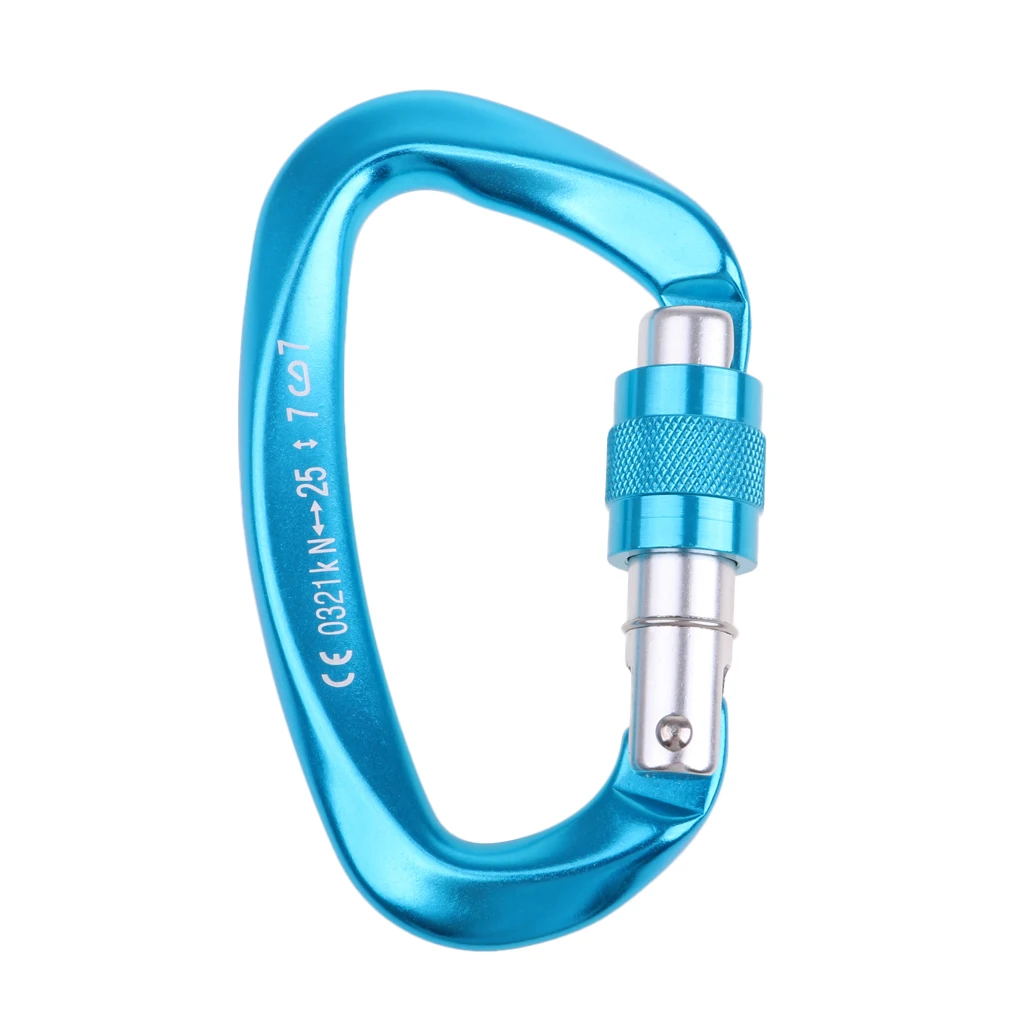 

Ultra Strength Locking Carabiners Perfect for Classic hammocks - Made from Ultralight Aircraft Grade Aluminum