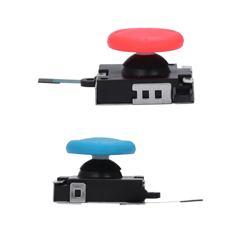 2 шт 3D Аналоговый джойстик Джойстик для замены сенсора для nintendo Switch Joy Con контроллер(красный и синий