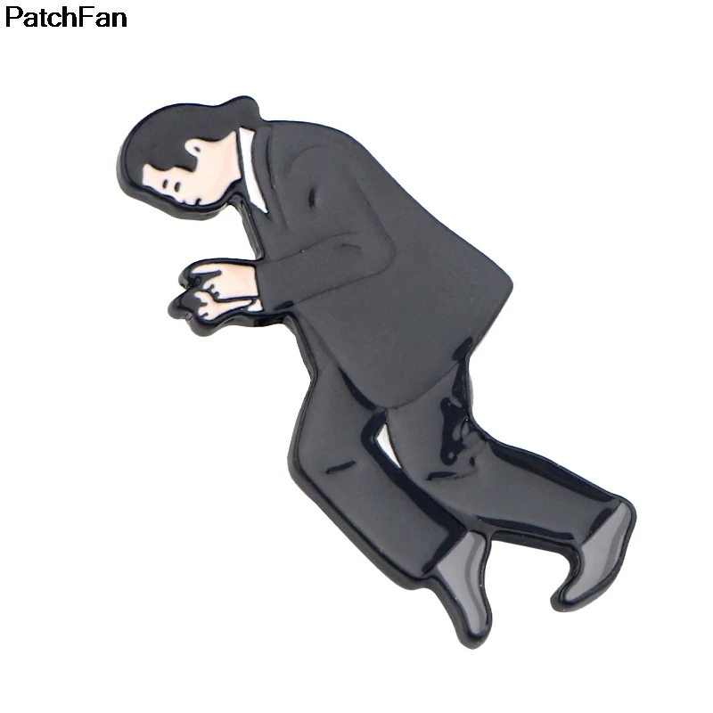 20 шт./лот A2692 Patchfan Pulp fiction Забавный Шарм милый мультфильм булавки дети Мужчины Леди Броши Одежда Аксессуары Ювелирные изделия значки