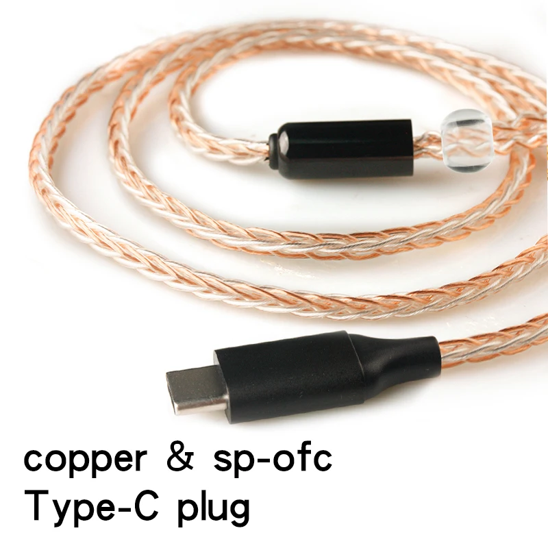 Xiaofan A8 8 ядро Позолоченные обновления кабель 2,5/3,5/4,4 мм балансный кабель с MMCX/2pin разъем для sony ex1000 ie80 im50 - Цвет: Розовый