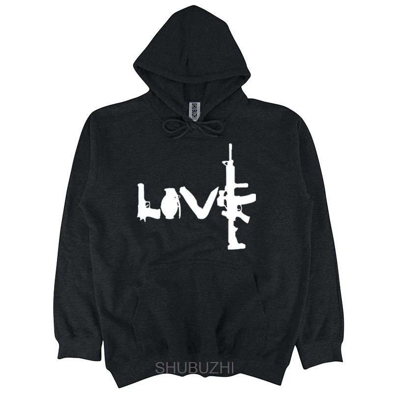 Бэнкси стрит-арт Love Guns AK-47 AK47 AK 47 мужская Толстовка черная высшего качества Крутая