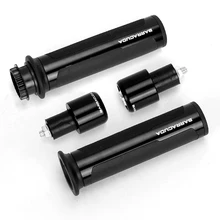 Пара универсальных рулей для мотоцикла 7/" 22 мм, ручные ручки для мотоцикла, защитные аксессуары для мотоцикла