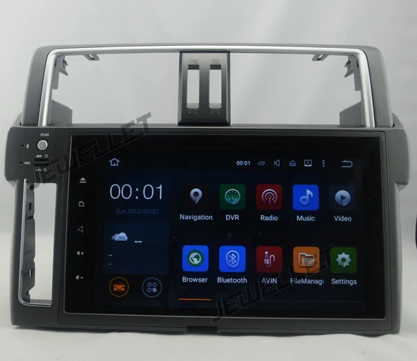 Discount 9" Quad core 1024*600 HD screen Android 9.0 Car DVD GPS radio Navigation for Toyota Land Cruiser Prado 2014-2016 0 Discount 9" Quad core 1024*600 HD screen Android 9.0 Car DVD GPS radio Navigation for Toyota Land Cruiser Prado 2014-2016 0