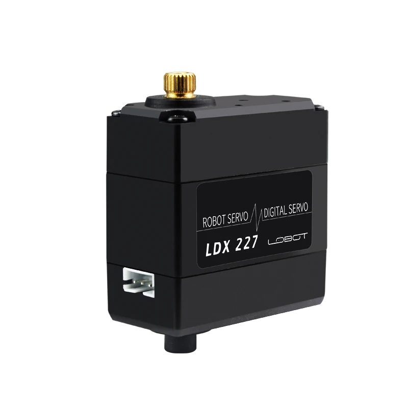 

Hot Dual-axial Digital Servo 270 Degree 15kg/17kg High Torque Metal Gear Robotic Servo Steering Gear For Manipulator Mechanical