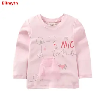 

2019 Girls T-shirt Kids Tshirt Baby T Shirt Clothes Tops Animal Print Tee Shirt Enfant Roupa Menina Koszulki Camiseta Princesas