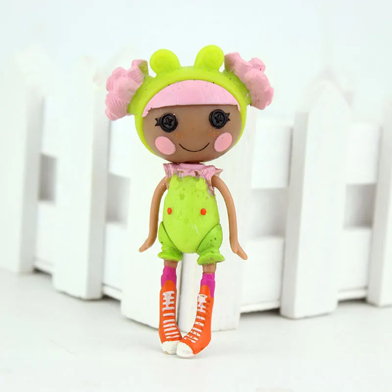 1 шт. 3 дюйма оригинальные MGA куклы Lalaloopsy Мини Куклы для девочек игрушка игровой домик каждый уникальный