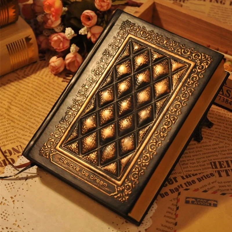 Retro Blank Inside Page Notepad Hardcover Leather Book A5 Embossed Planning Notebook Brush Phnom Penh Retro Blank Inside Page Notepad Hardcover Leather Book A5 Embossed Planning Notebook Brush Phnom Penh