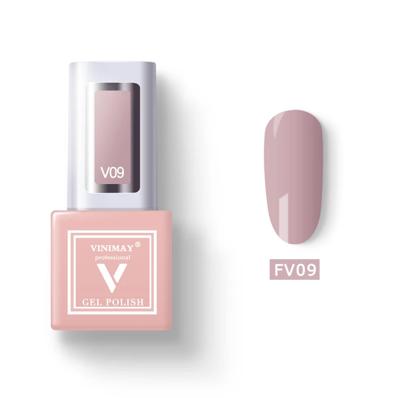 VINIMAY 60 Цветной Гель-лак для ногтей vernis полуперманентный УФ-гель лак-праймер впитывающий Гель-лак для ногтей Полировочный Гель для маникюра - Цвет: FV09