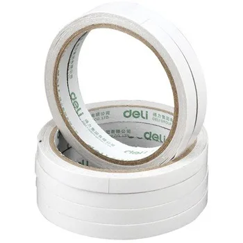 Deli(Deli) 30400 Deli Double-Sided Adhesive Double Spread Tissue Paper Glue Back Width 0.9 Cm Adhesive Tape 60G