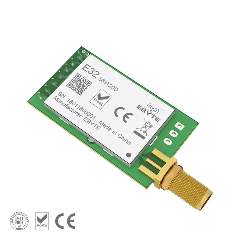 1 шт. 868 МГц LoRa SX1276 радиочастотный передатчик приемник беспроводной модуль CDSENET E32