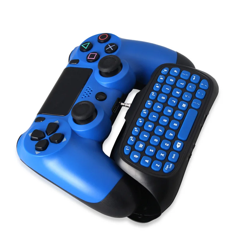 

Mini 2.4G Wireless USB Bluetooth Chatpad Message Keyboard for Sony PS4 Slim PS4 Pro Controller