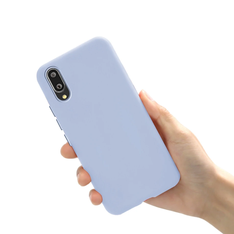 Silicone Matte TPU Soft Phone Case - Sleek Back Cover Coque