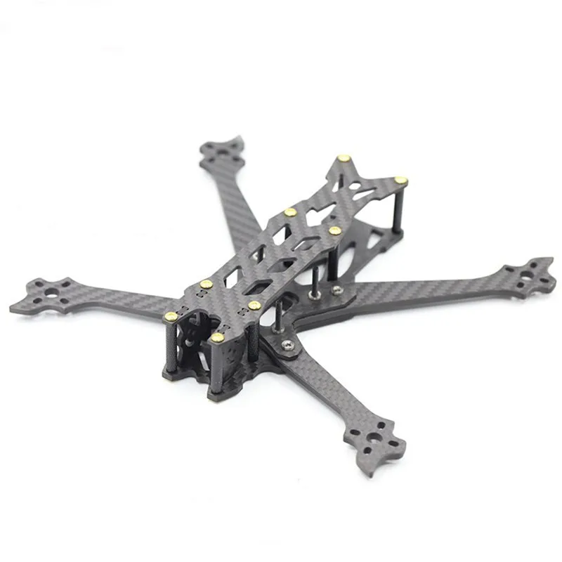 Горячая Распродажа B6FPV 225 мм Колесная база 4 мм Arm 3D Printe карбоновая рама комплект для радиоуправляемого дрона Квадрокоптер, многороторный вертолёт гоночный FPV Запчасти Аксессуары