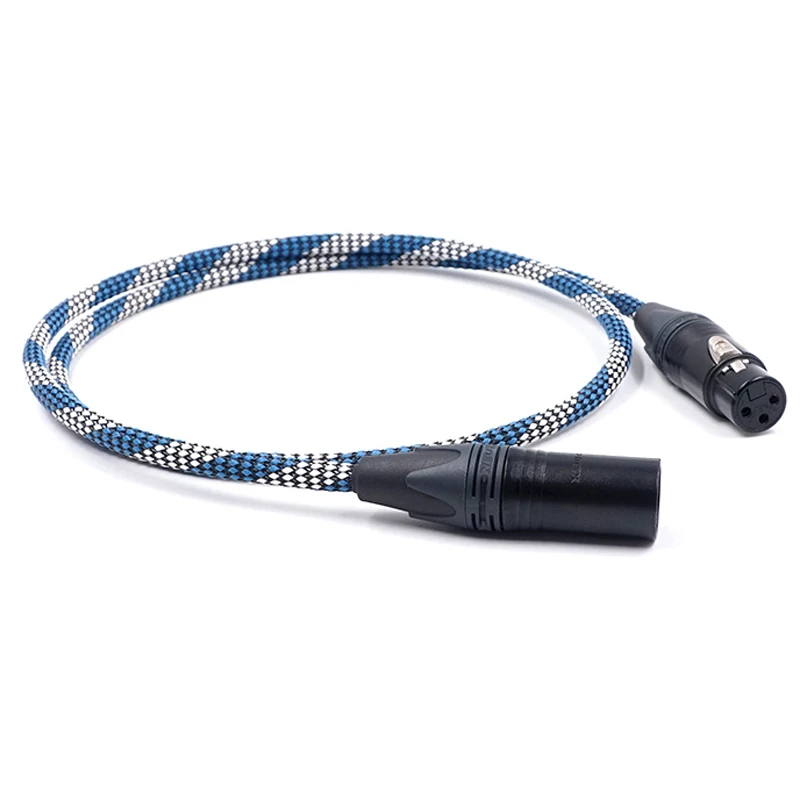 AES110 5N OCC red copper ,super Reference 110Ohm AES/EBU Digital Coaxial cable ,Audio XLR plug connector
