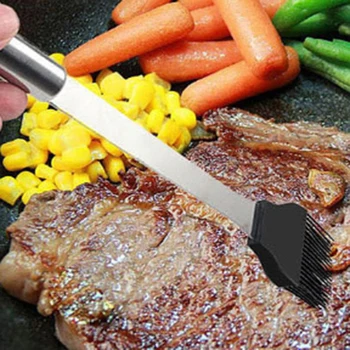 

Stainless Steel Barbecue Tool Set 9-Piece Buzin Bag BBQ Combination Grill