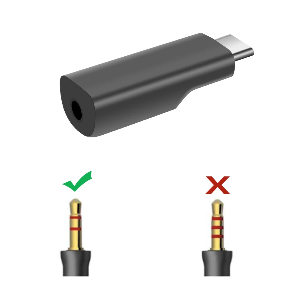 Внешний 3,5 мм микрофонный аудио адаптер для DJI Osmo Карманный тип-c порт профессиональная запись микрофонный адаптер Osmo карманные аксессуары