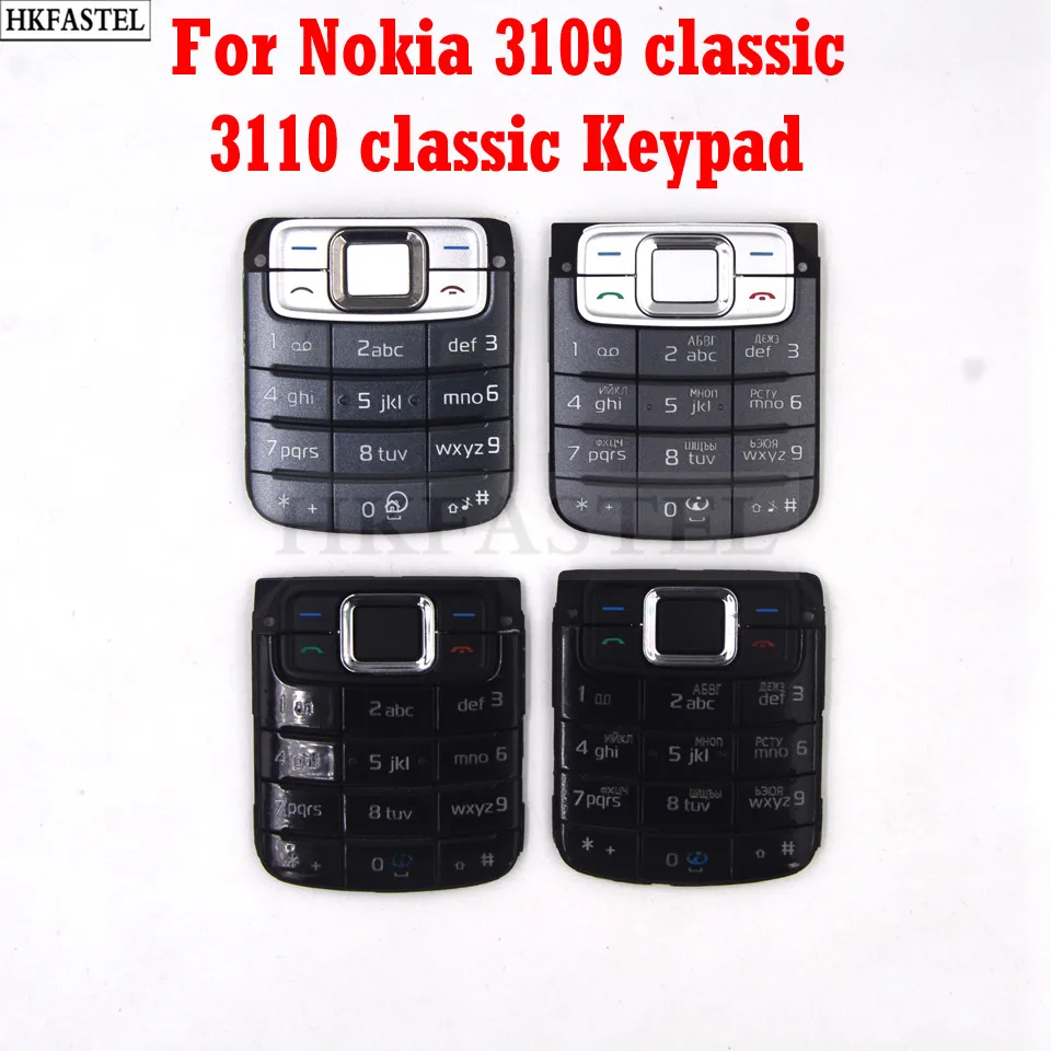 Новая клавиатура HKFASTEL для Nokia 3110c 3110 Classic 3109c 3109 мобильный телефон английская