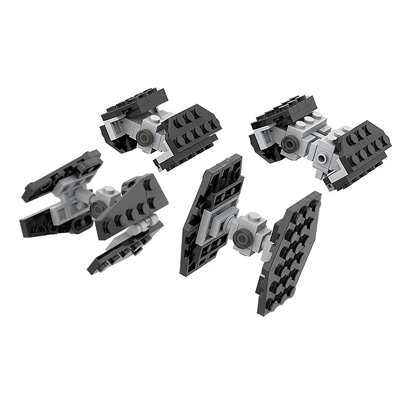 Moc Interstellar Small Particle Building Block Planet Empire Tie Fighter Mini Diy Assembly Children S Toy Model Boy Gift Blocks Aliexpress
