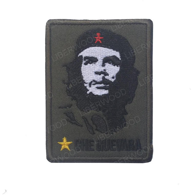 Ernesto Che Guevara Куба Кубинская революция вышитый крючок Петля нашивка значок военная куртка Футболка патч аппликация