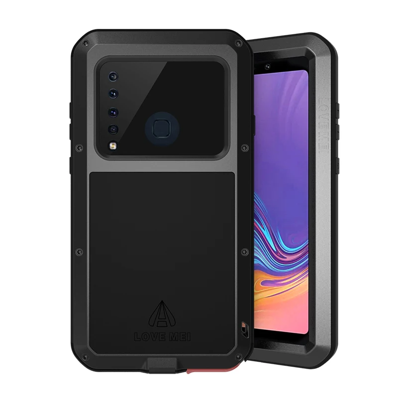 Ударопрочный чехол для samsung Galaxy A9 металлический Fundas для samsung Galaxy A9 Coque прочный анти-осенний защитный чехол для телефона