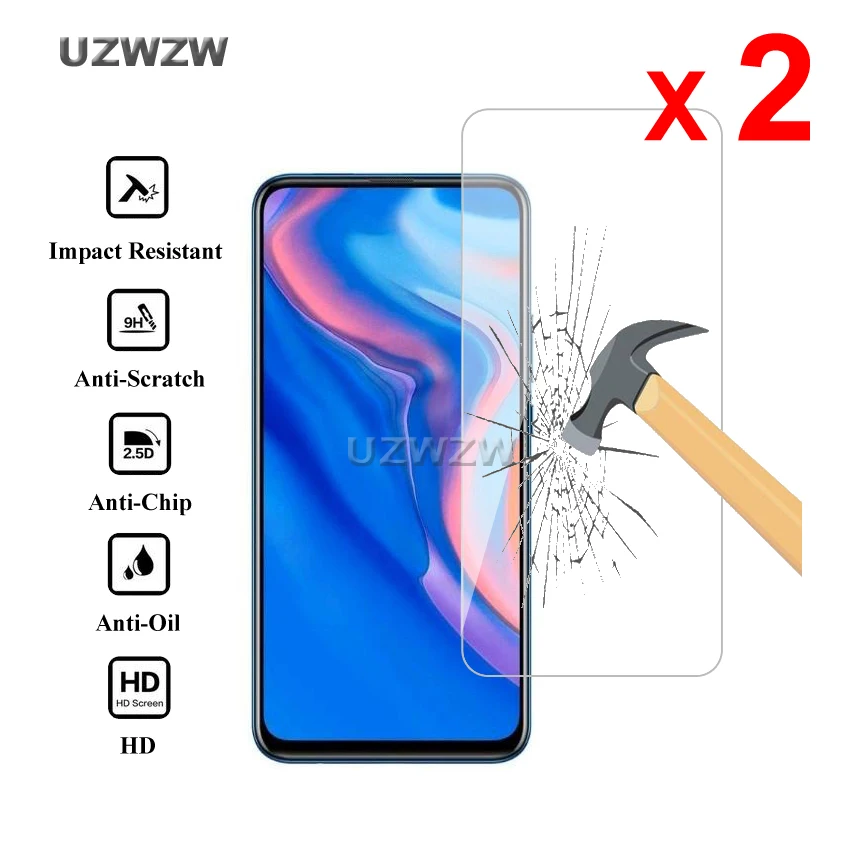 2 шт для huawei P Smart Z Premium 2.5D 0,26 мм Закаленное стекло-экран протектор для huawei P Smart Z Защитная стеклянная пленка