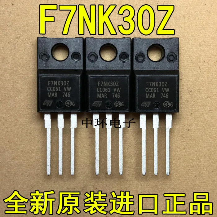 10 шт./лот STF7NK30Z F7NK30Z 5A/300V TO220x m y