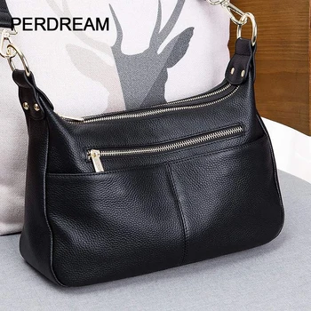 

Genuine leather female bag new 2020 slung soft leather big bag large capacity middle-aged mother mother multilayer pure leather