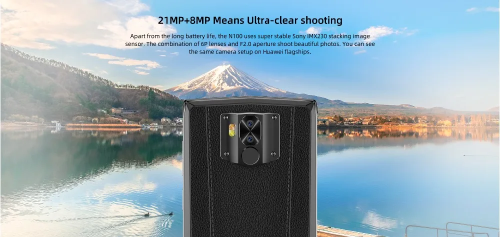 DOOGEE N100 4 Гб 64 ГБ Android мобильный телефон 10000 мАч батарея беспроводная зарядка 5,99 FHD+ две sim-карты отпечаток пальца 21 МП Cam смартфон
