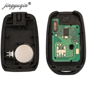 Keyforkess 3NTN chiave a distanza per auto 433MHz 4A PCF7961M per Renault Symbol Logan Sandero Dacia Lodgy Dokker Duster VAC102 HU136te - Jingyuqin 3NTN chiave a distanza per auto 433MHz 4A PCF7961M per Renault Symbol Logan Sandero