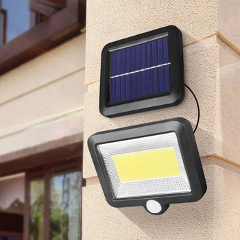 

3 modes 56LED/100LED COB Solar Light Outdoor Motion Sensor Wall Light Waterproof Emergency Pathway Street Security porch Lamp