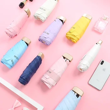 

Solid Color Umbrellas Men Raincoat Umbrellas Sun Rain Sunshade Automatic UV Corporation Umbrella Clear Parapluie Parasol Y50
