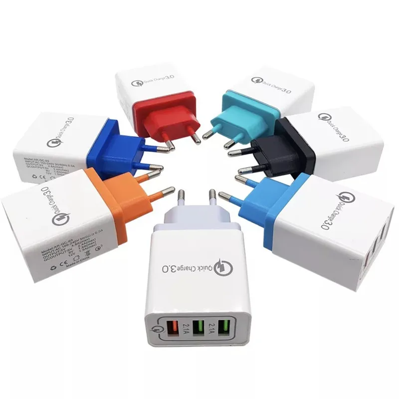 

USB Charger Quick Charge 3.0 for IPhone X 8 7 IPad Fast Wall Charger for Samsung S9 Xiaomi Mi 8 Huawei Mobile Phone Charger