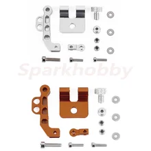 Sparkhobby fpv monitor suporte de montagem para futaba14sg flysky FS-I6 jr radiolink at9 transmissor meta opcional em laranja ou tira